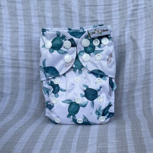 Load image into Gallery viewer, Newborn Pocket Diaper - Sea Salt