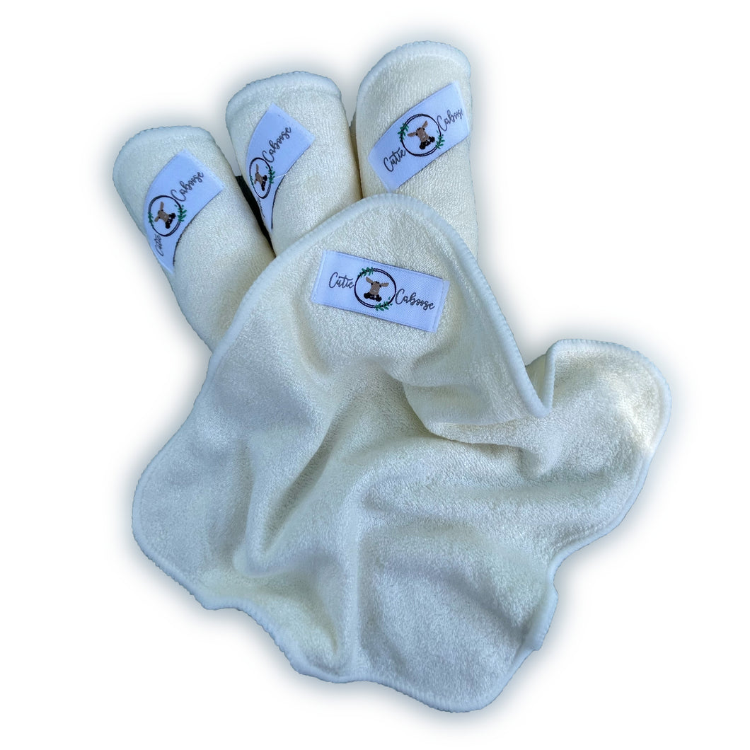 2-Layer Bamboo Cloth Diaper Wipes