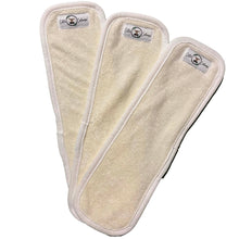Load image into Gallery viewer, 3-Layer Bamboo Newborn Cloth Diaper Insert
