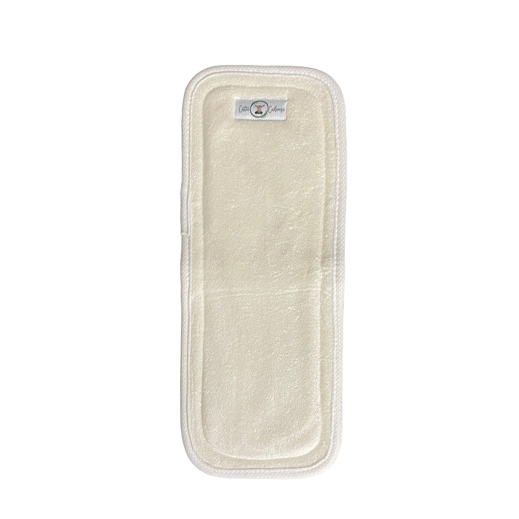 6-Layer Bamboo/Hemp Cotton Cloth Diaper Insert