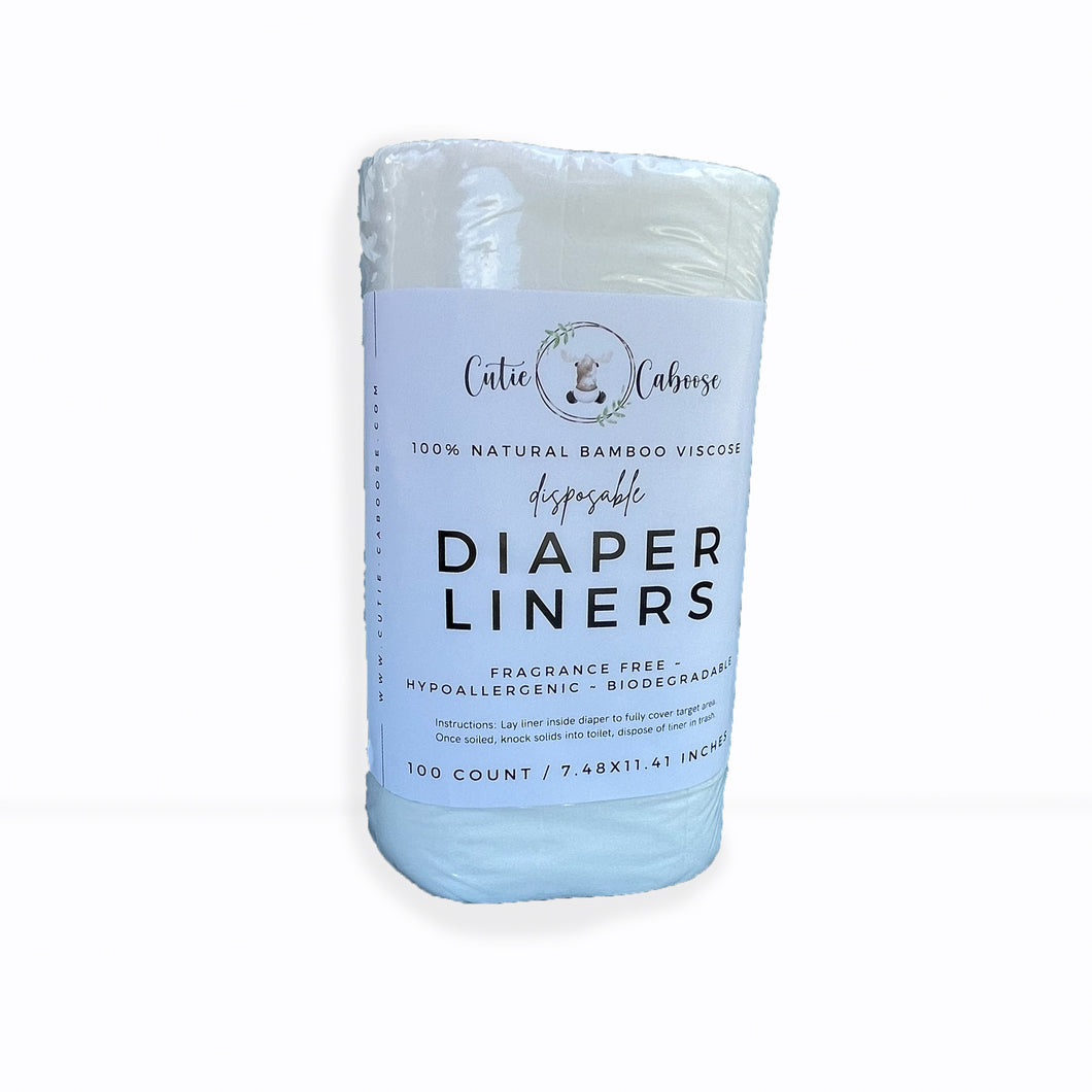 Bamboo Disposable Cloth Diaper Liners